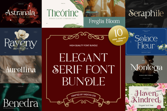 Download Elegant Serif Bundle - Premium Bundle
